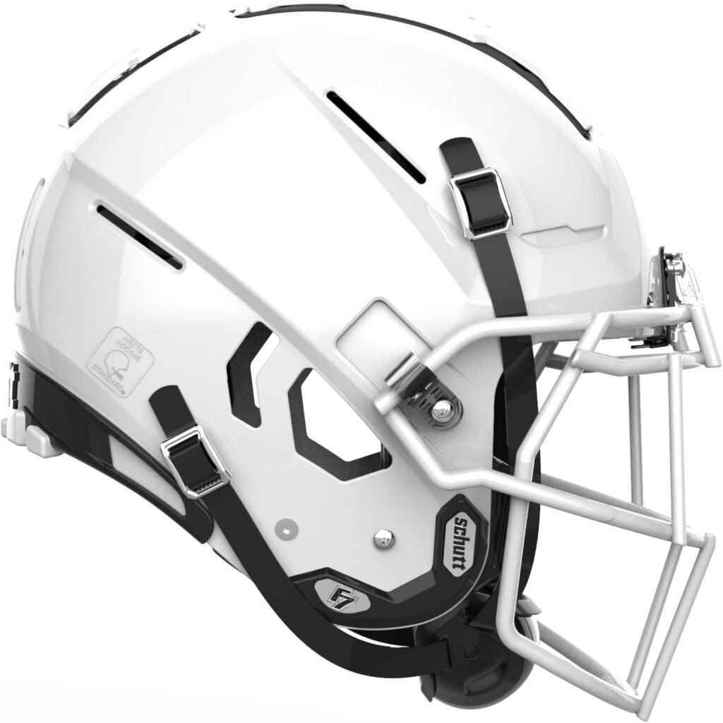 Schutt F7 VTD Adult Collegiate Football Helmet White