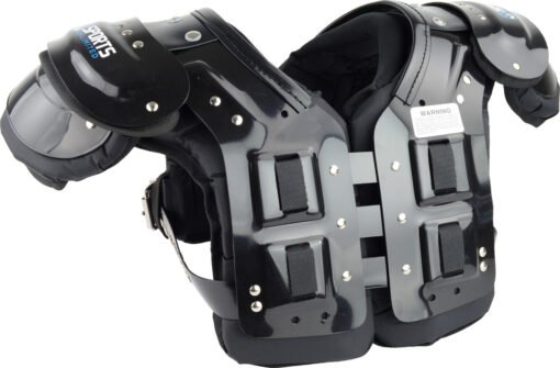 Sports Unlimited Stealth Adult Football Shoulder Pads