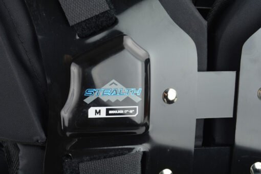 Sports Unlimited Stealth Adult Football Shoulder Pads