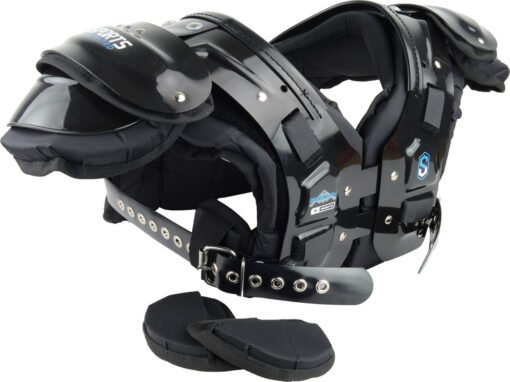 Sports Unlimited Stealth Adult Football Shoulder Pads